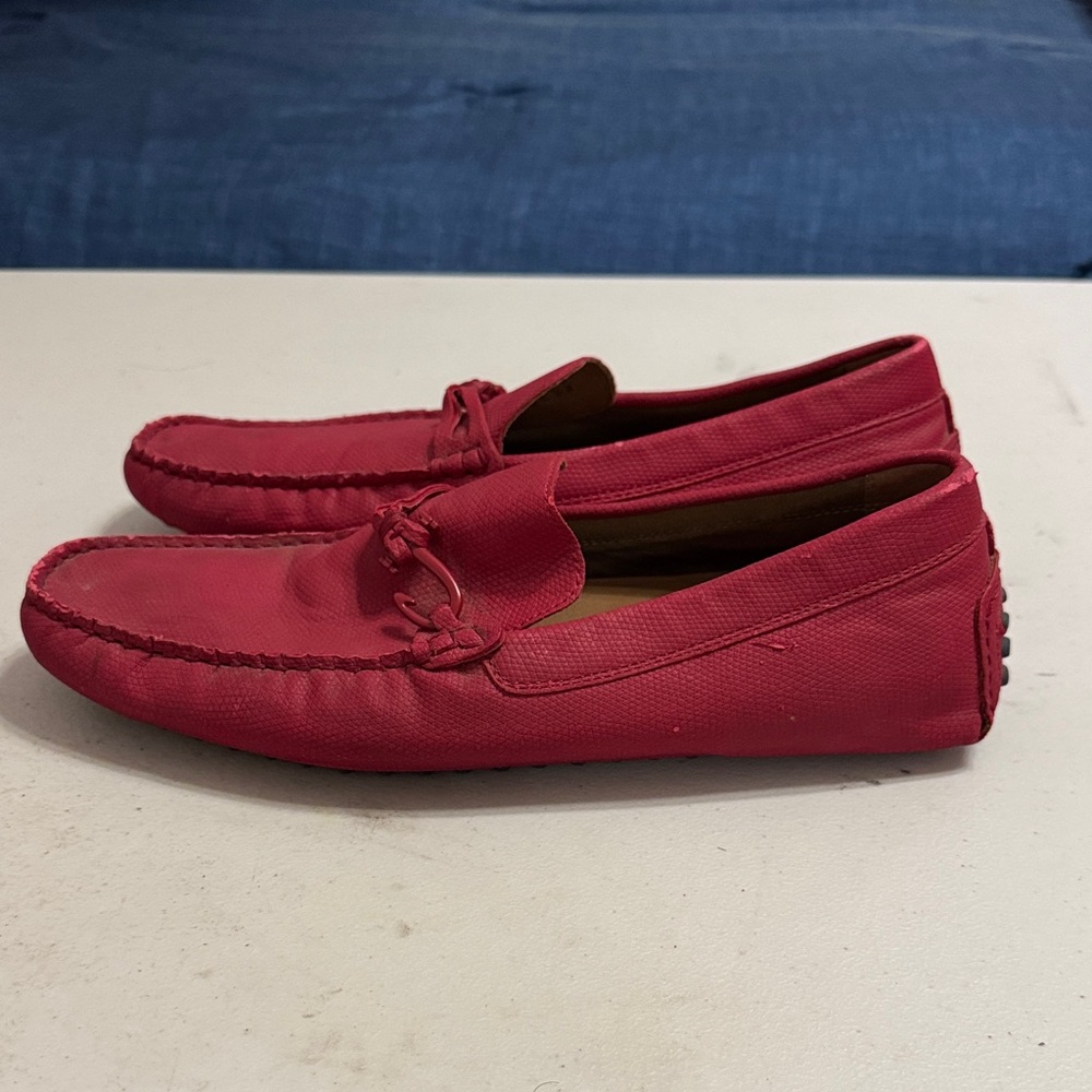 Aldo Men's Vibrant Red Loafers